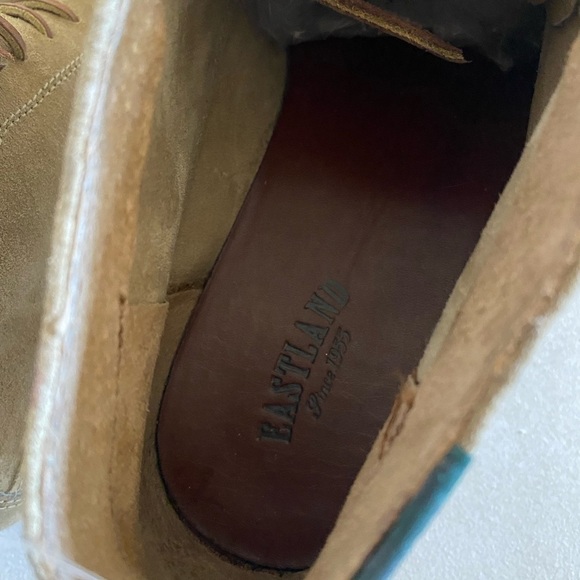EASTLAND Leather Suede SENECA Camp Boot Mock Toe Brown Mens Size 13D NWT main image 6